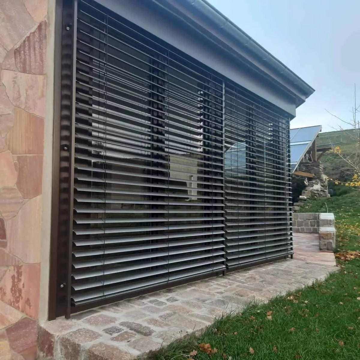 Wintergarten-Beschattung