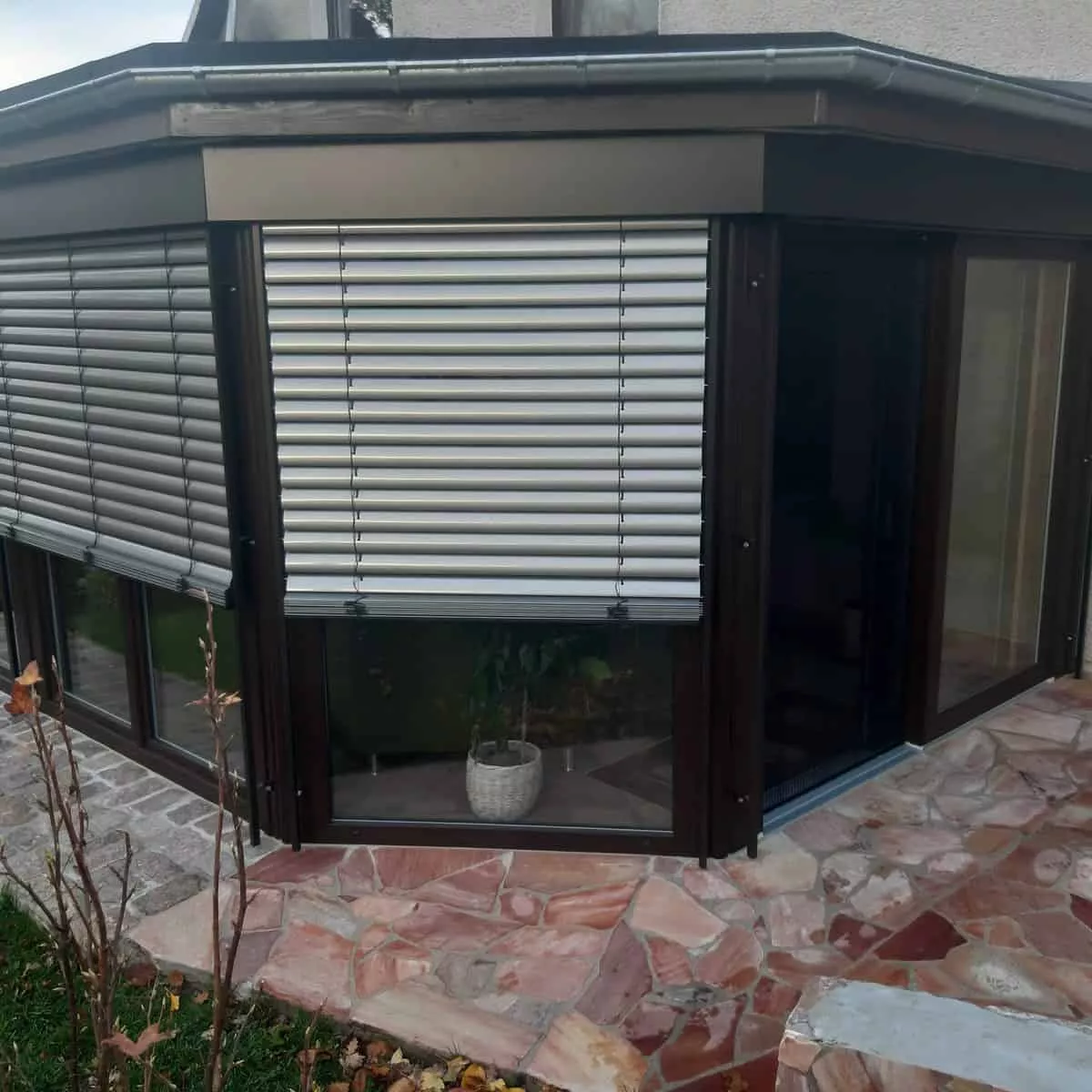 Wintergarten-Beschattung