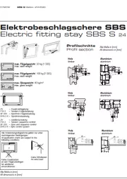HAUTAU - Elektrobeschlagschere SBS S – Profilschnitte