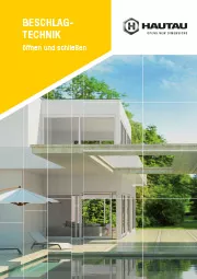 HAUTAU Beschlagtechnik - öffnen und schließen