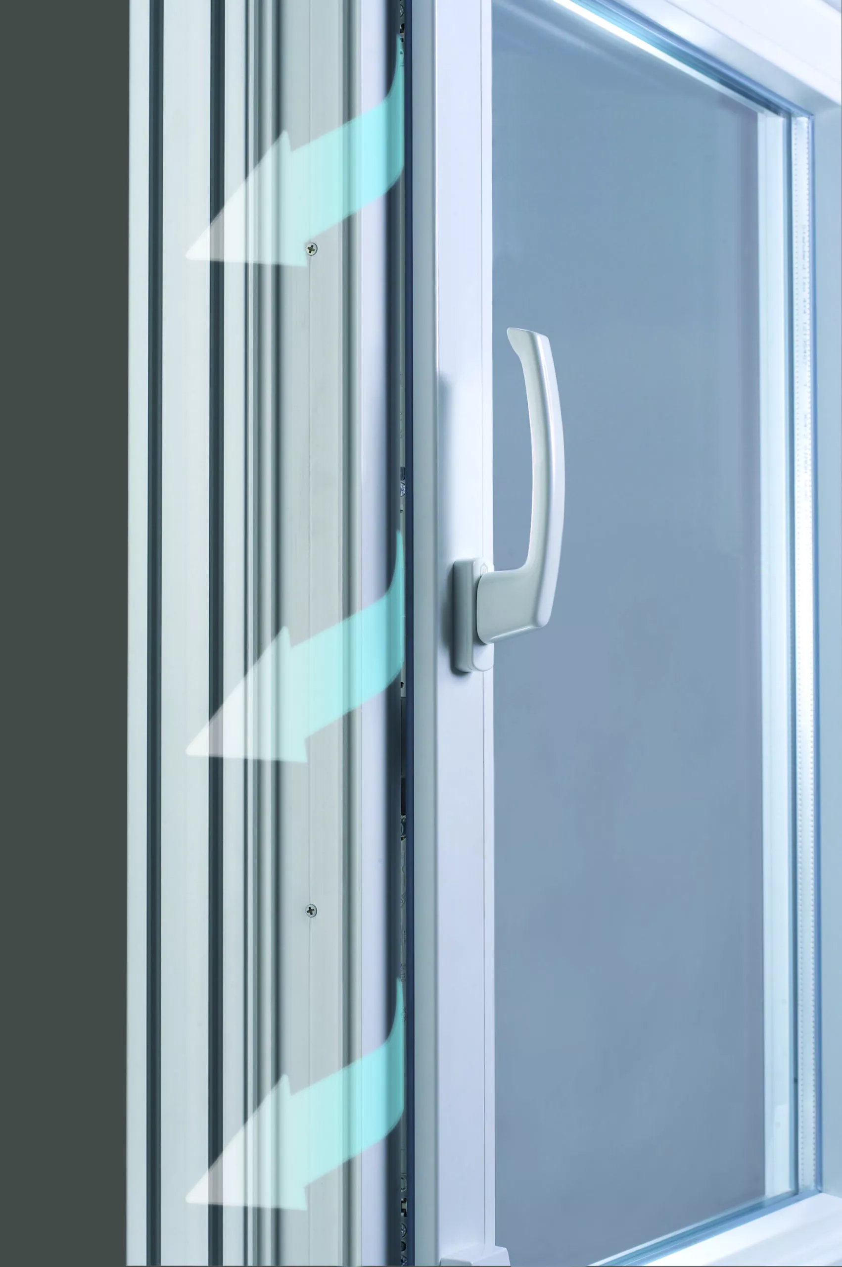 ATRIUM® Schiebetür, Lüftung