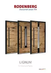RODENBERG Lignum-Haustüren Echtholzoberfläche