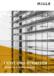 HELLA - Raffstores & Außenjalousien - Licht und Schatten