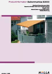 HELLA - Balkonmarkise B3000