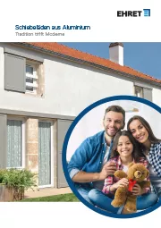 EHRET - Schiebeläden aus Aluminium