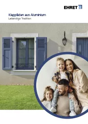 EHRET - Klappläden aus Aluminium