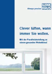 WINKHAUS - Clever Lüften, wann immer Sie wollen