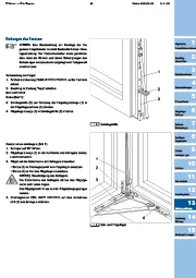 Wartungs- und Bedienungsanleitungen Beschläge