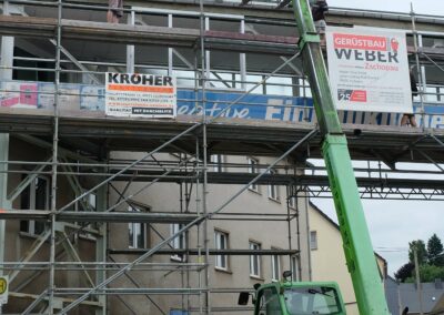 Sanierung Übergangsbrücke ratiomat Einbauküchen GmbH in Leubsdorf
